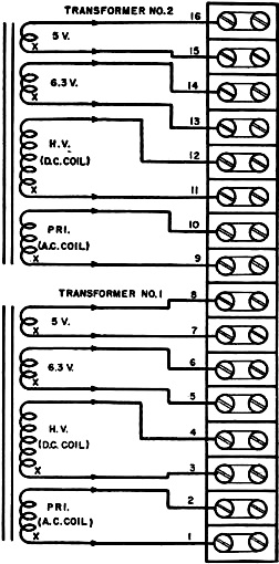 Transformer winding connections - RF Cafe