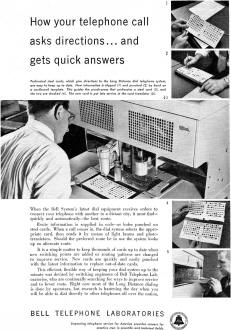 Bell Telephone Laboratories Punch Cards, March 1955 Radio & Televsion News - RF Cafe