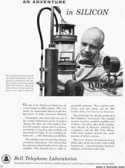 Bell Telephone Laboratories: An Adventure in Silicon, May 1955 Radio & Television News - RF Cafe