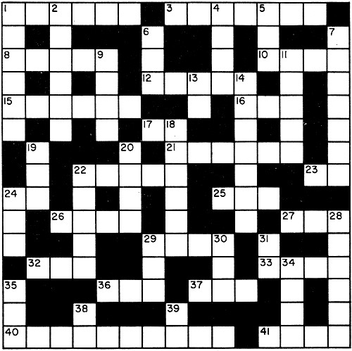 Circuitry Crossword, August 1958 Radio News - RF Cafe
