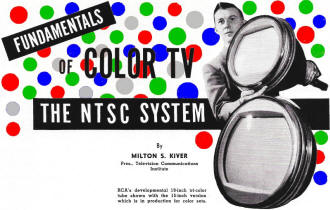 Fundamentals of Color TV: The NTSC System, April 1954 Radio & Televsion News - RF Cafe