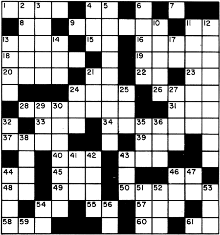 Electronic Crossword Puzzle, September 1958 Radio & TV News - RF Cafe