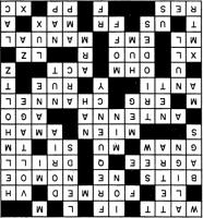 Electronic Crossword Solution, September 1958 Radio & TV News - RF Cafe