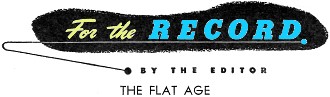 For the Record: The Flat Age, July 1955 Radio & Television News - RF Cafe