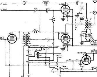 Simplified schematic of Taylor system of 'super-modulation' - RF Cafe