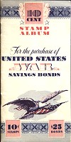 U.S. War Bond Stamp Booklet - RF Cafe