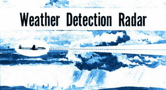 Weather Detection Radar, October 1955 Radio & Television News - RF Cafe