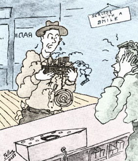 Electronics Themed Comics (p11), November 1940 Radio News - RF Cafe