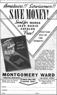 Montgomery Ward Radio Catalog, February 1939 Radio News - RF Cafe