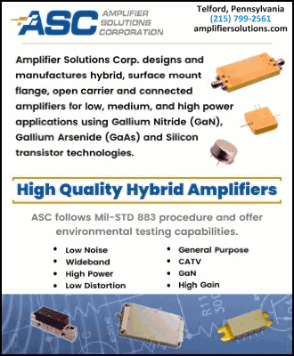 Amplifier Solutions Corporation (ASC) - RF Cafe