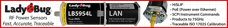 LadyBug LB5954L Power Sensor with LAN Option - RF Cafe