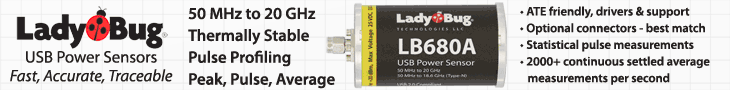 LadyBug Technologies (RF power sensors) - RF Cafe)