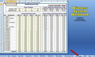Wireless System Workbook™ Design Software (DC Power page) - RF Cafe Website