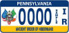 Pennsylvania Specialty License Plate - RF Cafe