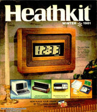 Heathkit Winter 1981 Catalog Cover - RF Cafe