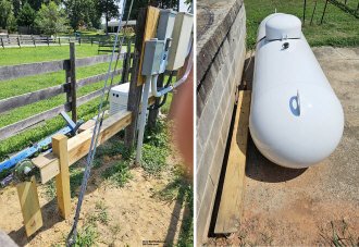 LP Gas Tank and Supply Line Installation (Kirt's Cogitation #378) - RF Cafe Website