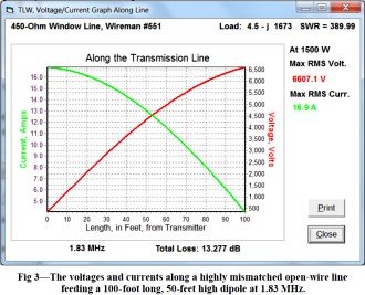 Transmission Line for Windows (TLW) v3.24 Screen Capture (2) - RF Cafe