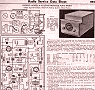 Crosley Model A-157 (Fiver Roamio) Auto Radio Radio Service Data Sheet, October 1937 Radio-Craft - RF Cafe Website