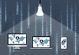 Luminescent Paint Makes LiFi Networks More Secure - RF Cafe Website