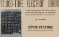 A 12,000 Tube Electron Brain, May 1948 Radio-Craft - RF Cafe Website