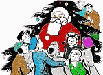 Carl & Jerry: Santa's Little Helpers, December 1955 Popular Electronics - RF Cafe Website