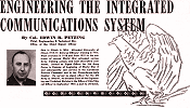 Engineering the Integrated Communications System, December 1950 Radio & Television News - RF Cafe