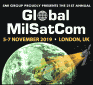 Global MilSatCom 2019 Conference and Exhibition - RF Cafe Website