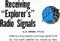 Receiving "Explorer's" Radio Signals, May 1958 Radio News - RF Cafe Website