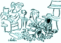 Comic with an Electronics Theme, May 1955 Popular Electronics - RF Cafe