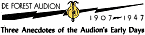Three Anecdotes of the Audion's Early Days, January 1947 Radio-Craft - RF Cafe Website