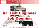 RF Test Engineer Needed by Empower RF Systems - RF Cafe Website