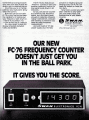 Swan Electronics Frequency Counter, November 1976 QST - RF Cafe Website
