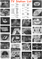 TV Station List Test Patterns & Logos, January 1951 Radio-Electronics - RF Cafe