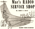 Mac's Radio Service Shop: Barney Turns Inventor, February 1950 Radio & Television News - RF Cafe
