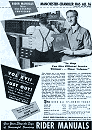 Rider Service Manuals, April 1948 Radio News - RF Cafe