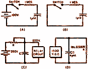 After Class: Resistor and Capacitor Combinations, June 1955 Popular Electronics - RF Cafe