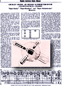 Crosley Model 120 Senior Superheterodyne (Pliodynatron) Chassis Radio Service Data Sheet, June 1931 Radio-Craft - RF Cafe