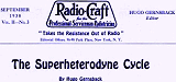 The Superheterodyne Cycle, September 1930 Radio-Craft - RF Cafe