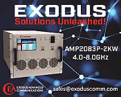 Exodus AMP2074P-2KW, 1.0–2.5 GHz, 2 kW Pulse SSPA - RF Cafe