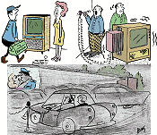 Electronics-Themed Comics, December 1967 & January 1968 Radio-Electronics - RF Cafe