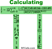 Calculating Pi - RF Cafe