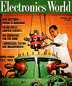 Super-Power U.H.F. Tubes, October 1961 Electronics World - RF Cafe