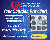 Exodus AMP20130, 80-1000&nbsp;MHz, 1300&nbsp;W, High-Power Solid-State Amplifier - RF Cafe