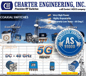 Charter Engineering Certified to AS9100D Aerospace Quality Standard - RF Cafe