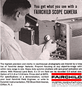 Fairchild Instrumentation Scope Camera, October 18, 1965 Electronics Magazine - RF Cafe