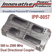 Innovative Power Products 150 Watt, SM Dual Directional Coupler for 500 to 2500 MHz - RF Cafe