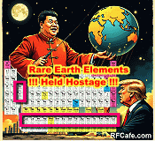 Rare Earth Elements Held Hostage by China - RF cafe