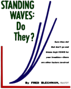 Standing Waves: Do They?, June 1964 Popular Electronics - RF Cafe