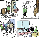 Electronics-Themed Comics, October 1962 and January 1963 Radio-Electronics - RF Cafe