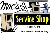 Mac's Service Shop: The Laser - Toy or Tool?, October 1968 Electronics World - RF Cafe